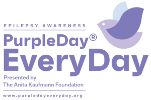 This is Purple Day® Every Day's official new logo.