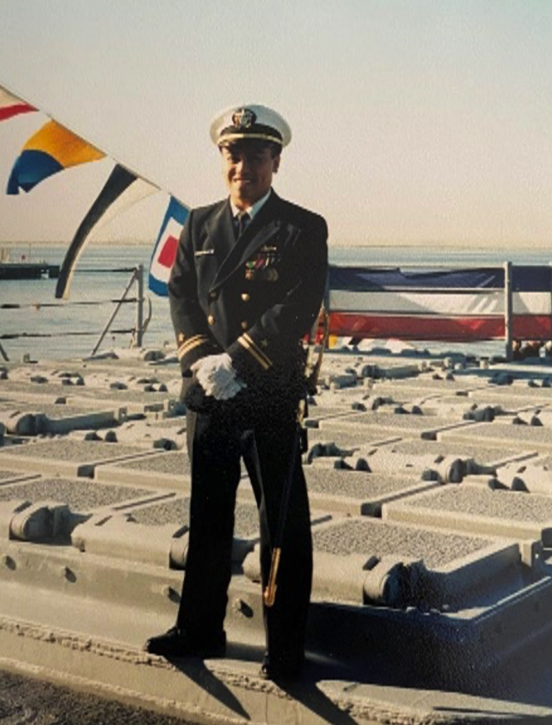 Lawford Ricafort in the Navy